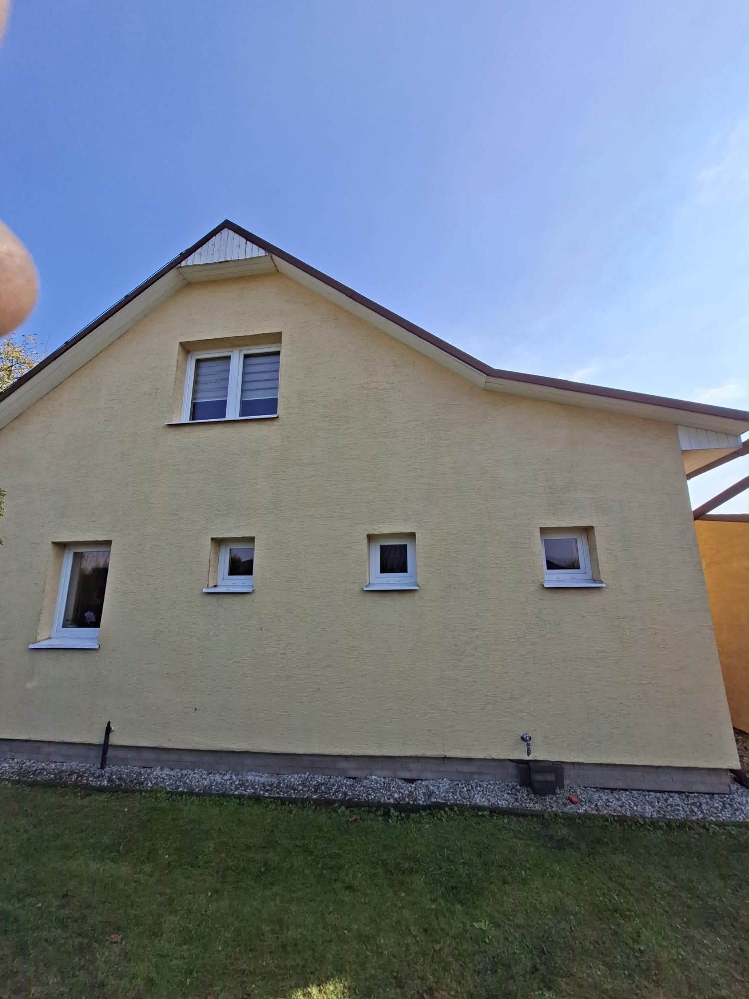 Dům po vyčištění fasády